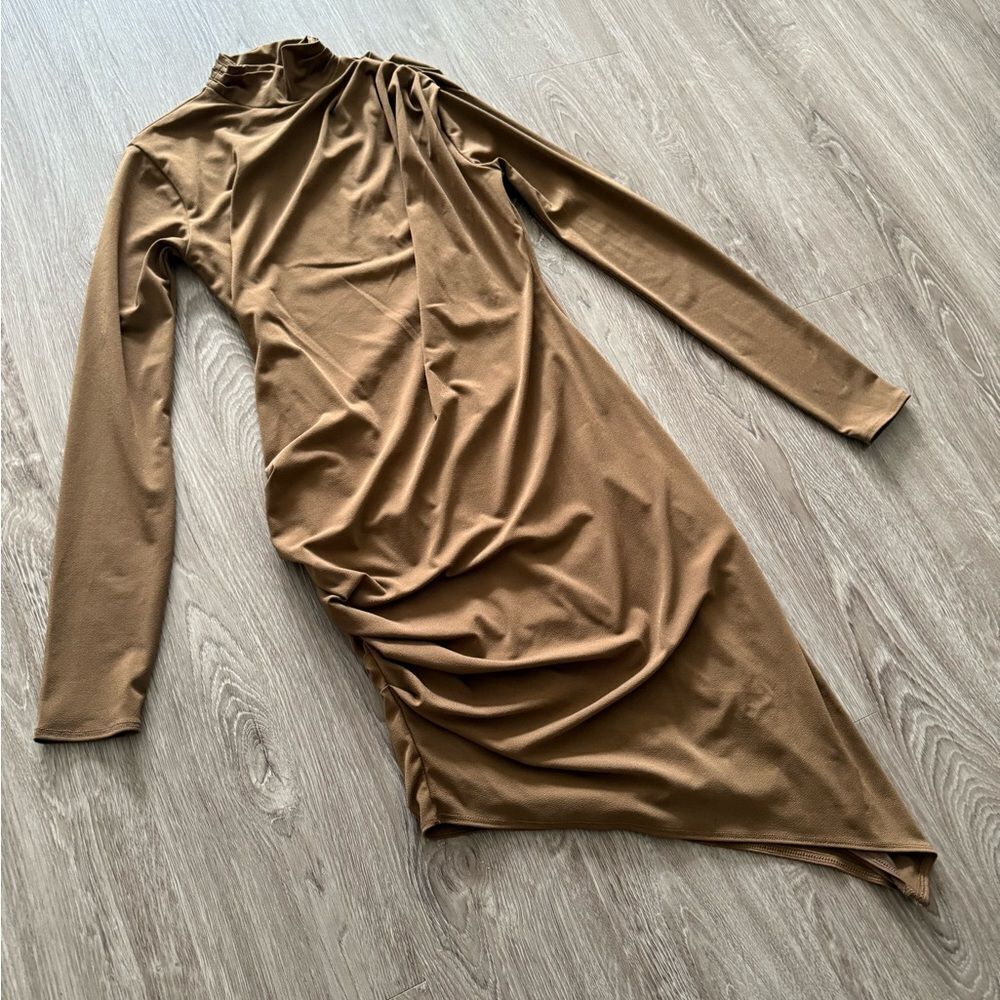 A&F Asymmetrical Midi Dress